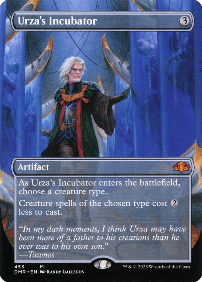 Urza's Incubator 453 (Dominaria Remastered)  - Borderless Foil | Good Games Morley
