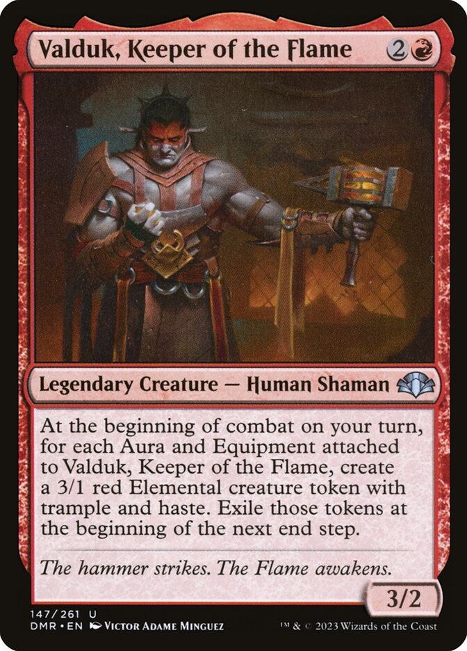 Valduk, Keeper of the Flame 147 (Dominaria Remastered)  | Good Games Morley