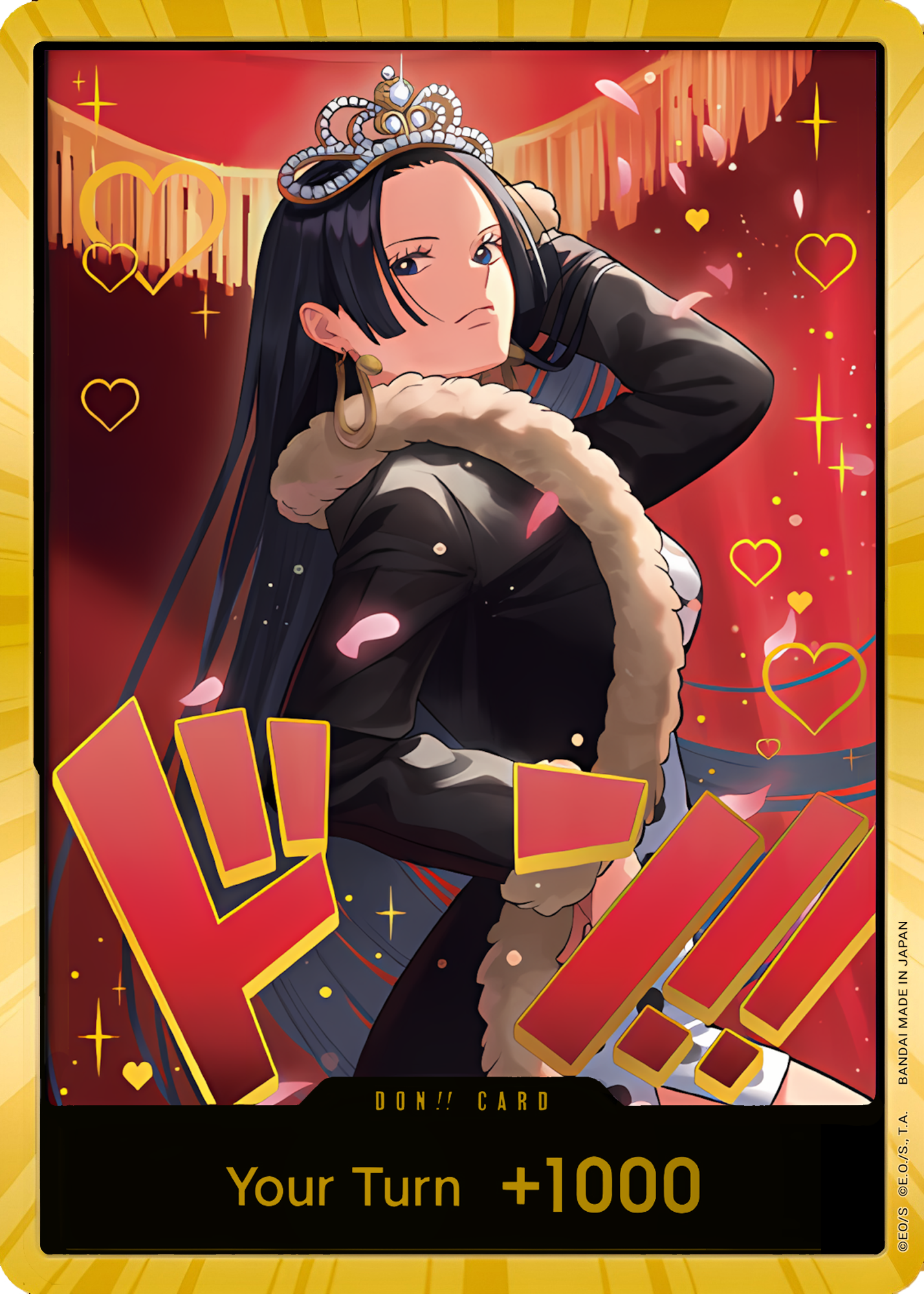 DON!! Boa Hancock (Gold)  (Extra Booster: One Piece Heroines Edition)  - Foil | Good Games Morley