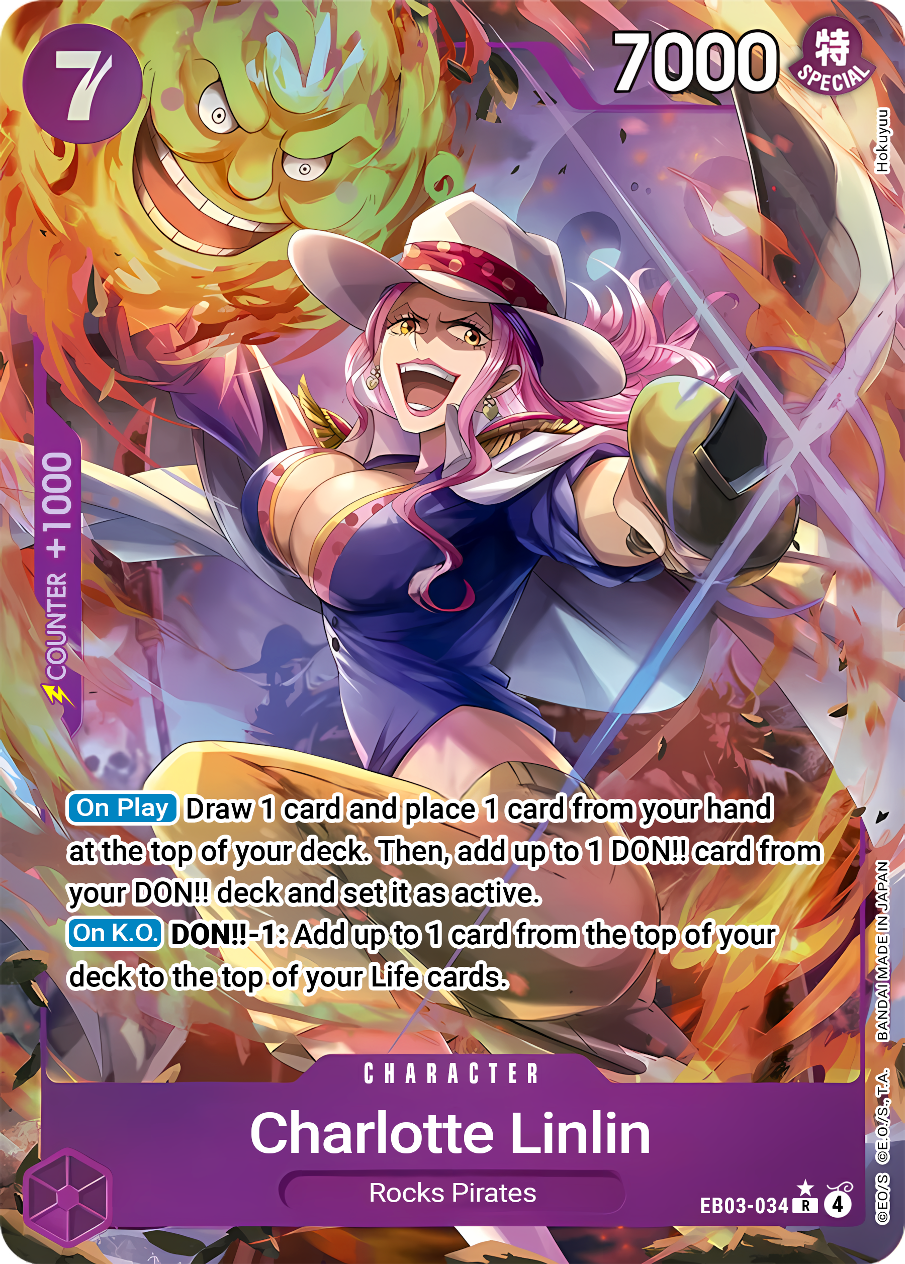 Charlotte Linlin EB03-034 (Extra Booster: One Piece Heroines Edition)  - Alternate Art Foil | Good Games Morley