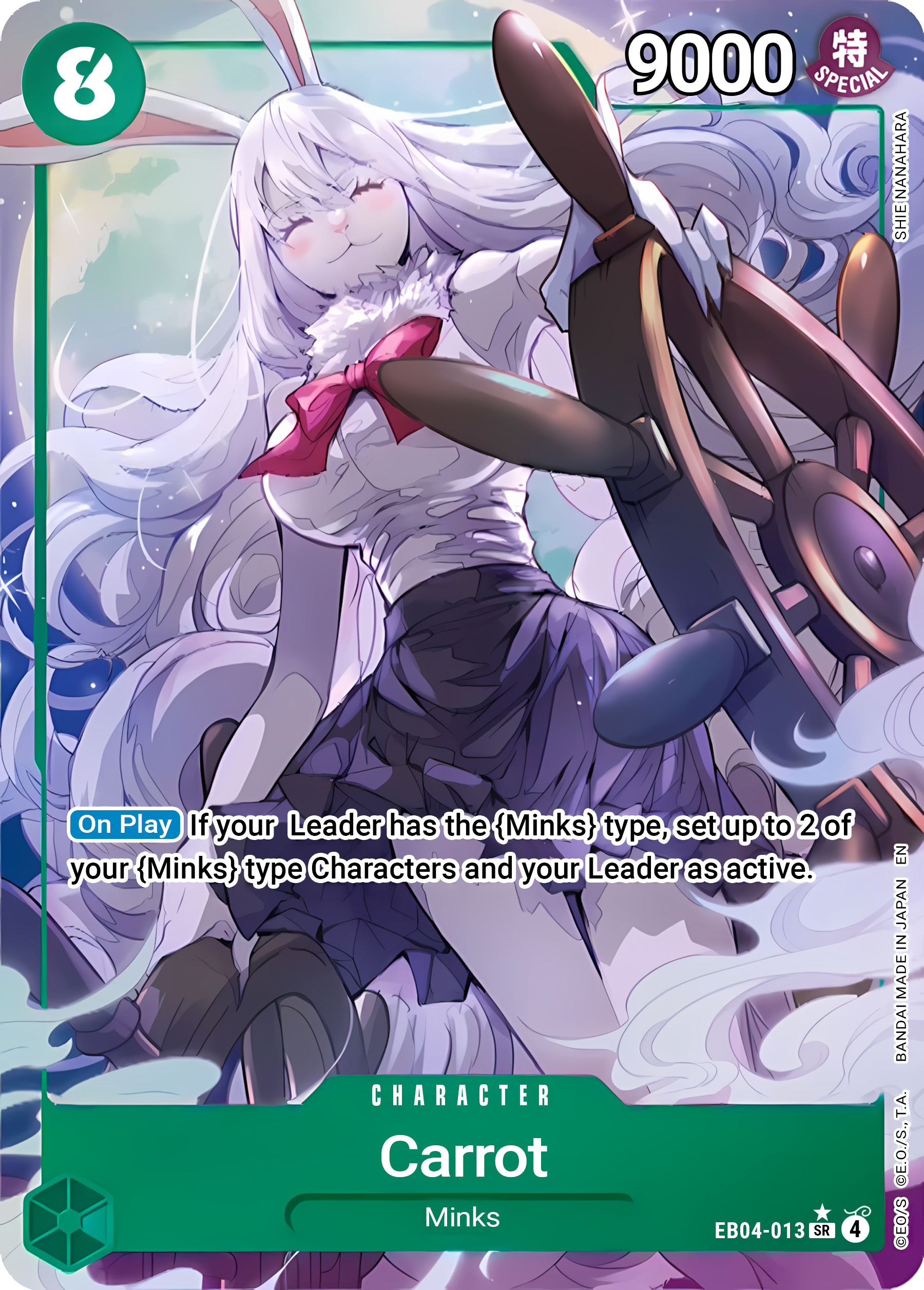 Carrot EB04-013 (The Azure Sea's Seven)  - Alternate Art Foil | Good Games Morley