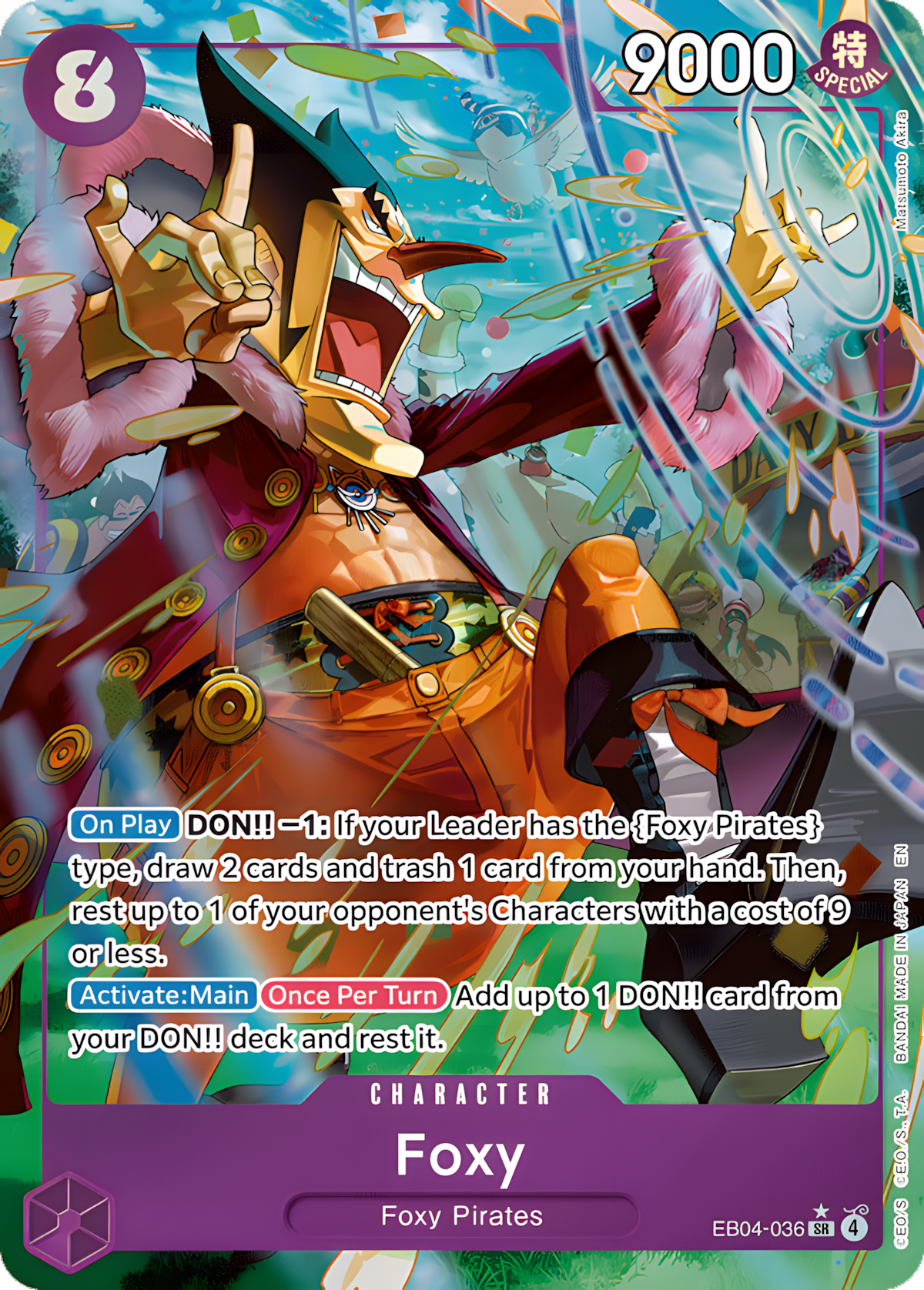 Foxy EB04-036 (The Azure Sea's Seven)  - Foil | Good Games Morley