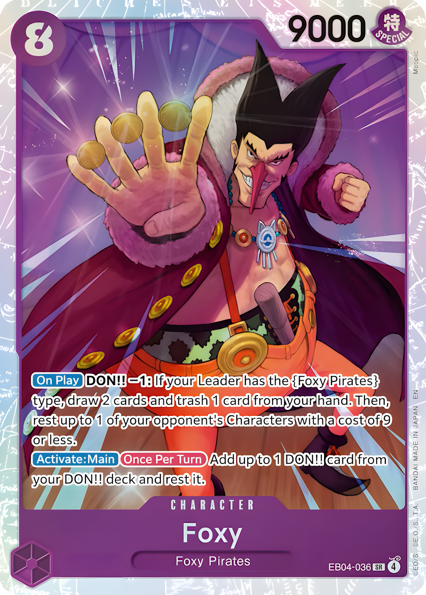Foxy EB04-036 (The Azure Sea's Seven)  - Foil | Good Games Morley