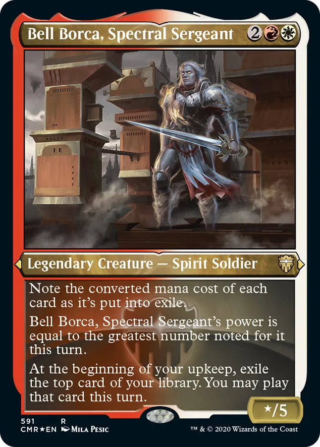 Bell Borca, Spectral Sergeant 591 (Commander Legends)  - Etched Foil | Good Games Morley