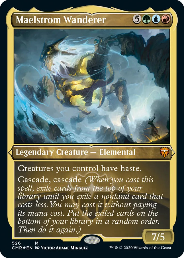Maelstrom Wanderer 526 (Commander Legends)  - Etched Foil | Good Games Morley