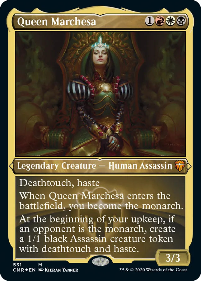 Queen Marchesa 531 (Commander Legends)  - Etched Foil | Good Games Morley