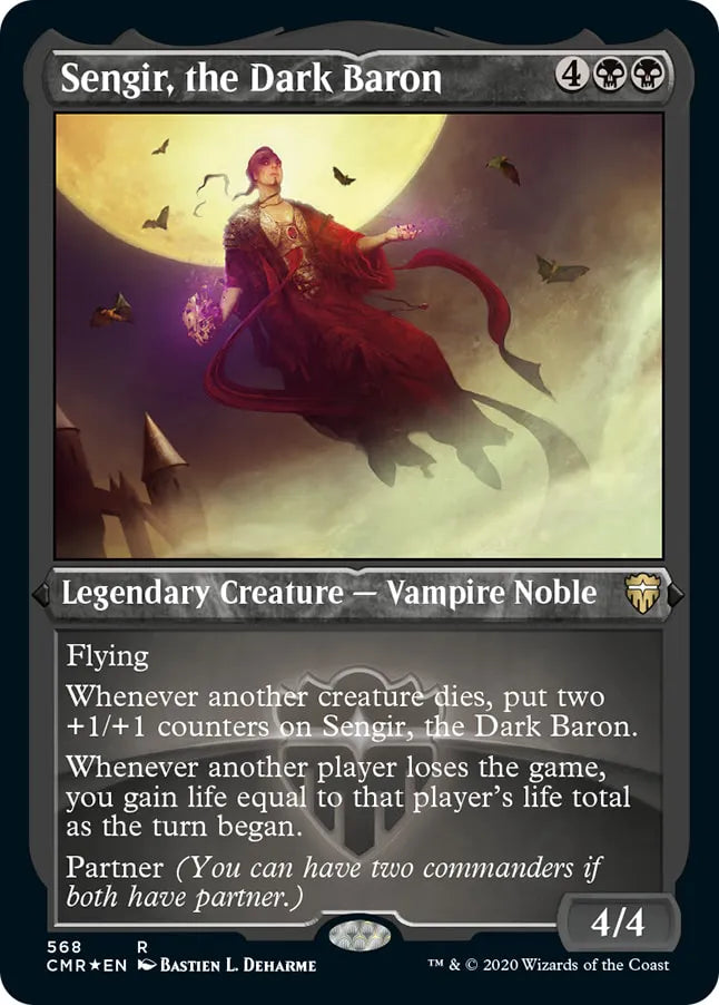 Sengir, the Dark Baron 568 (Commander Legends)  - Etched Foil | Good Games Morley