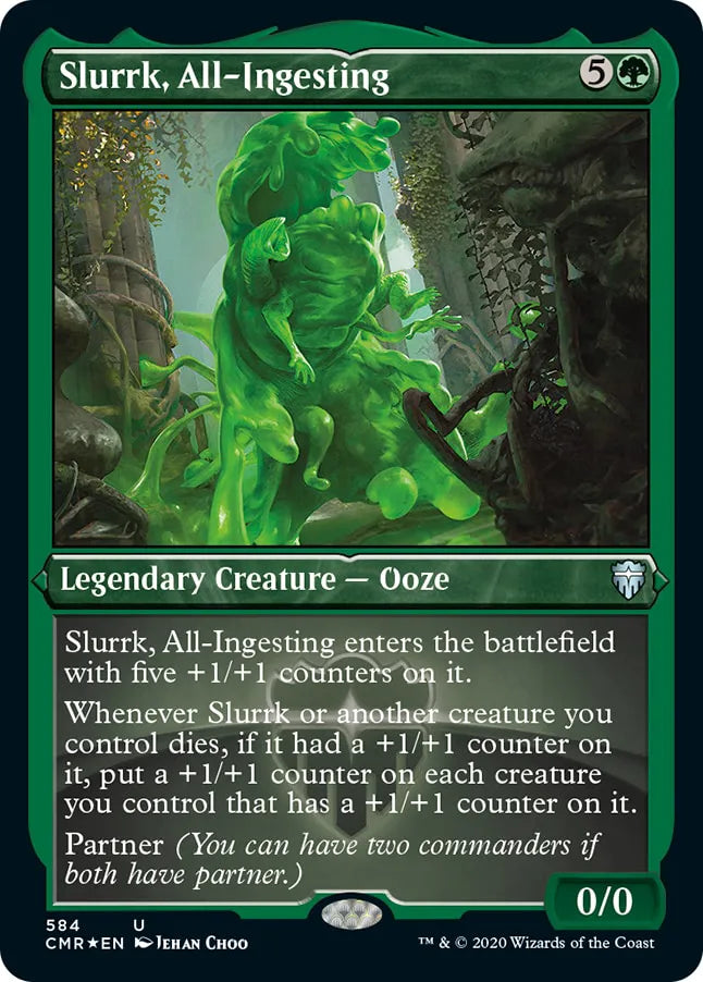 Slurrk, All-Ingesting 584 (Commander Legends)  - Etched Foil | Good Games Morley