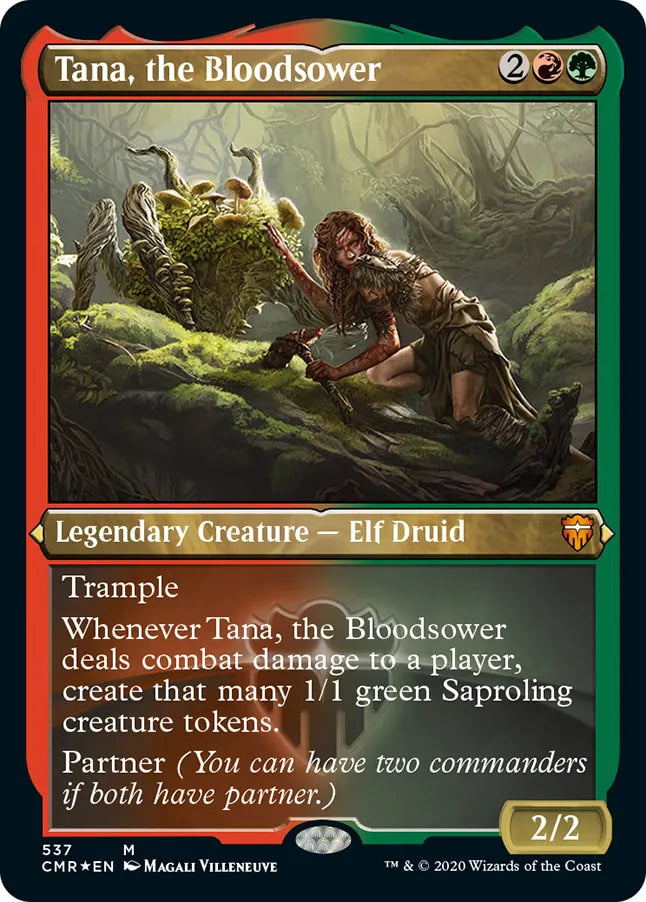 Tana, the Bloodsower 537 (Commander Legends)  - Etched Foil | Good Games Morley