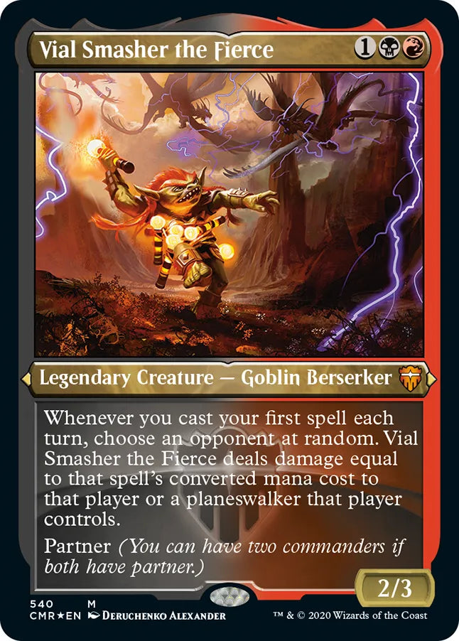 Vial Smasher the Fierce 540 (Commander Legends)  - Etched Foil | Good Games Morley