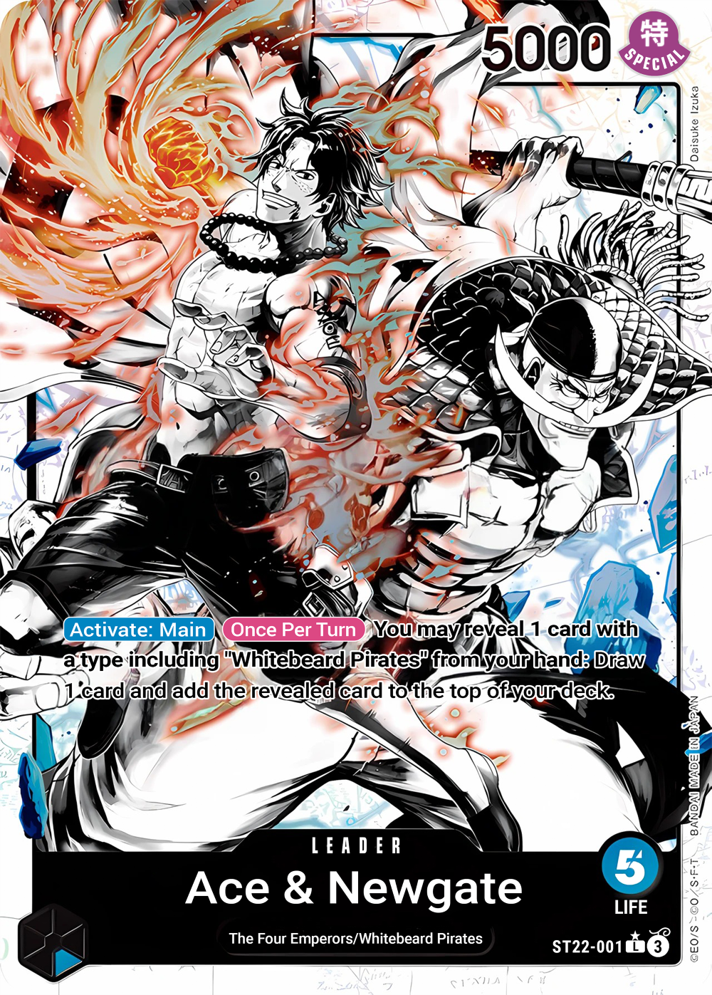 Ace & Newgate ST22-001 (Starter Deck 22: Ace & Newgate)  - Parallel Foil | Good Games Morley