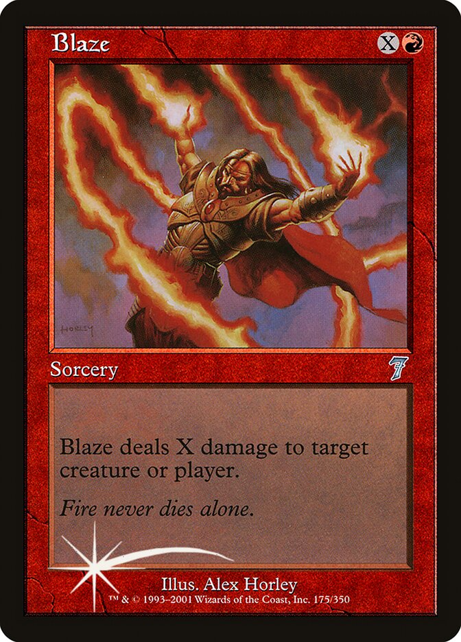 Blaze 175★/350 (7th Edition)  - Foil | Good Games Morley