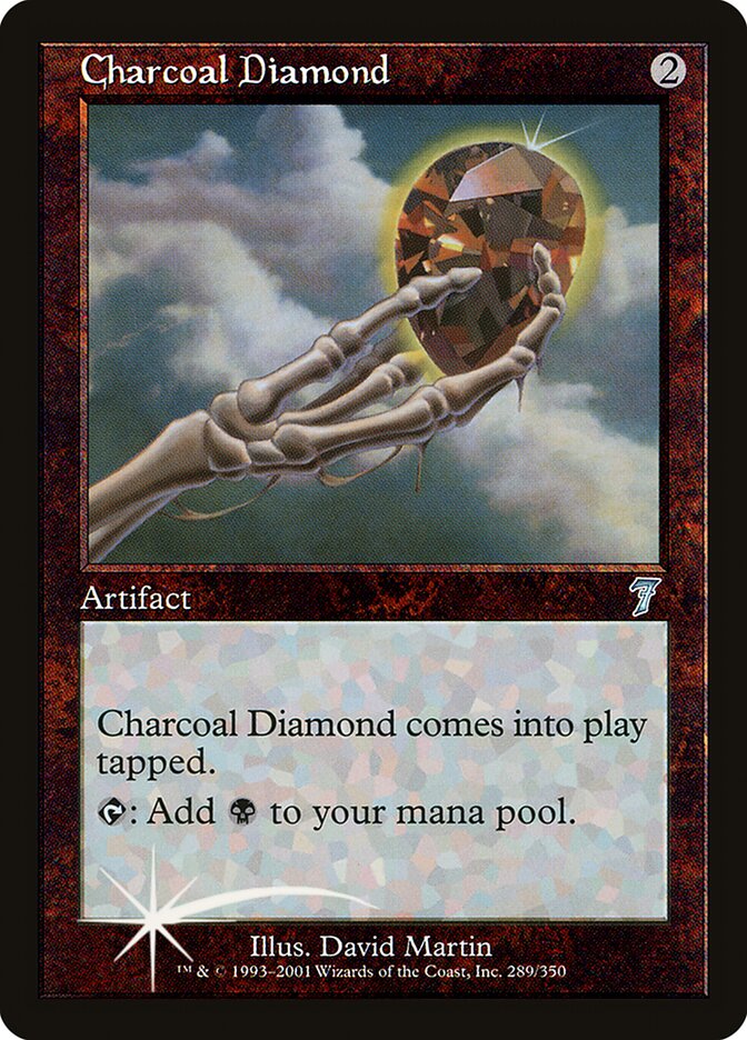 Charcoal Diamond 289 (7th Edition)  - Foil | Good Games Morley
