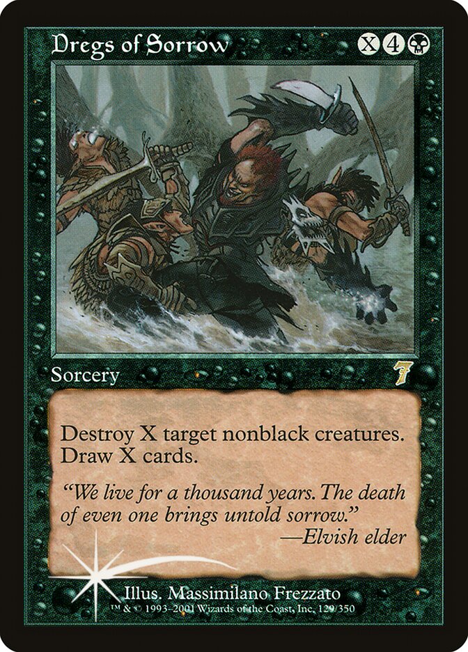 Dregs of Sorrow 129★/350 (7th Edition)  - Foil | Good Games Morley