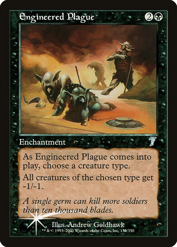 Engineered Plague 133★/350 (7th Edition)  - Foil | Good Games Morley