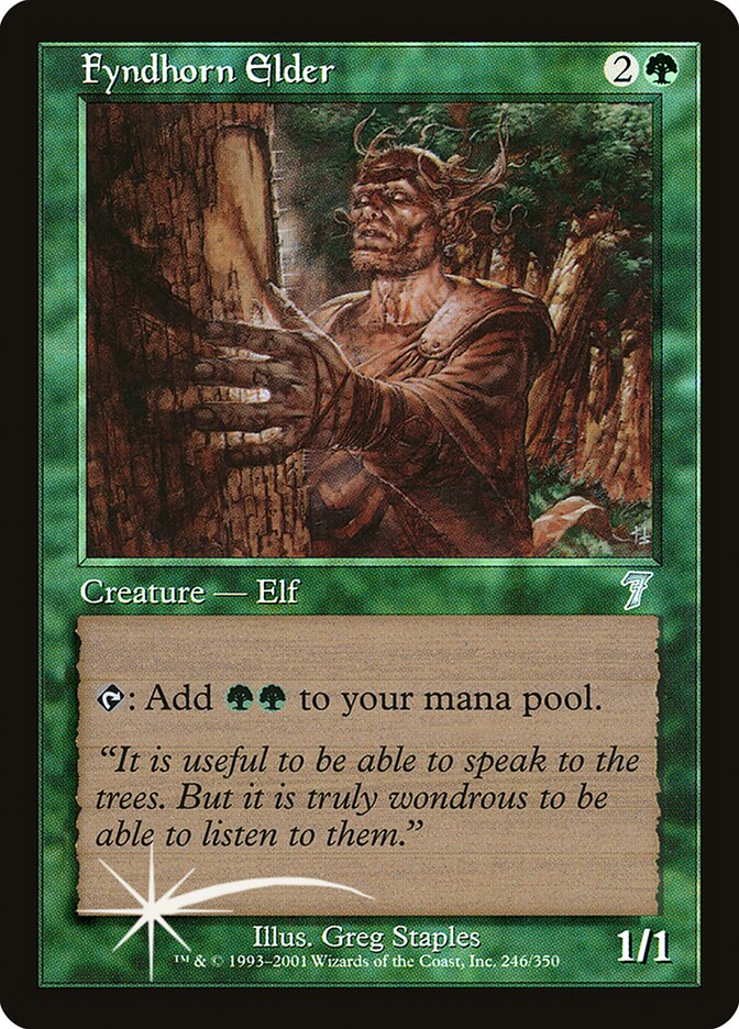 Fyndhorn Elder 246★/350 (7th Edition)  - Foil | Good Games Morley