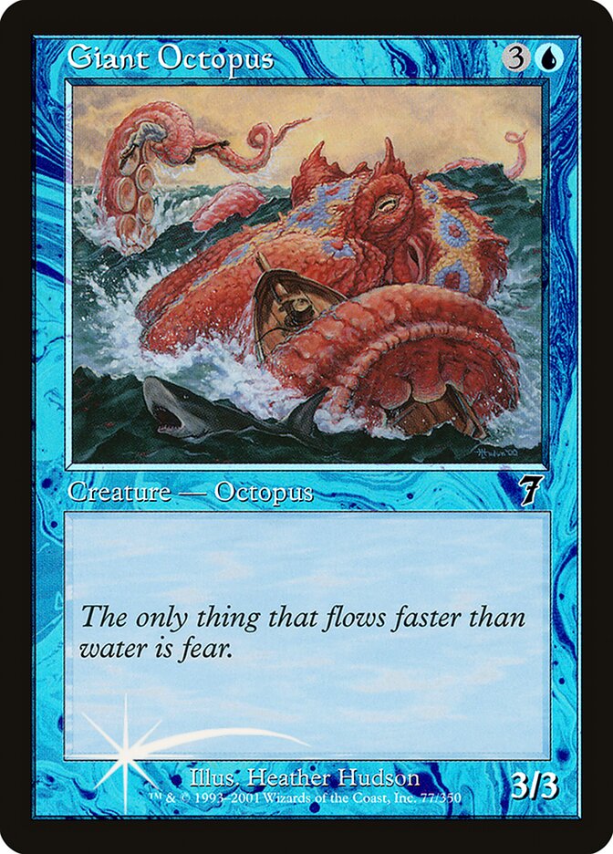 Giant Octopus 77★/350 (7th Edition)  - Foil | Good Games Morley