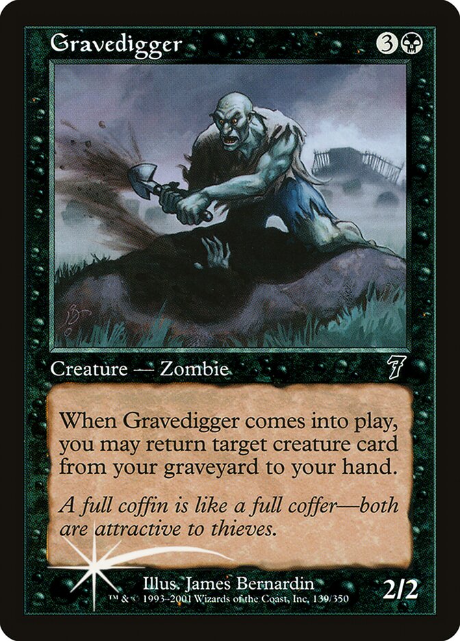 Gravedigger 139★/350 (7th Edition)  - Foil | Good Games Morley