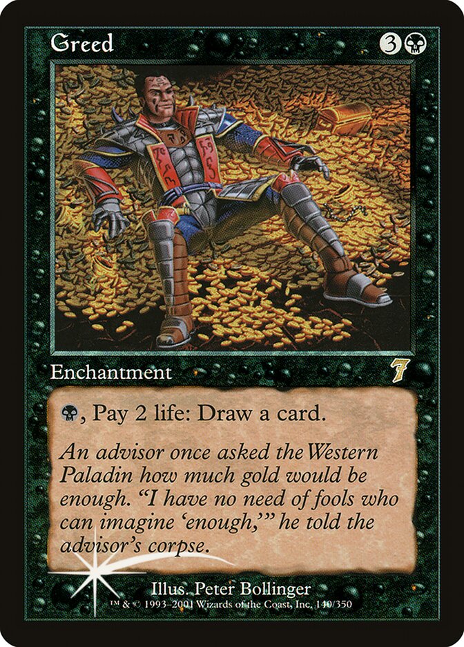 Greed 140★/350 (7th Edition)  - Foil | Good Games Morley