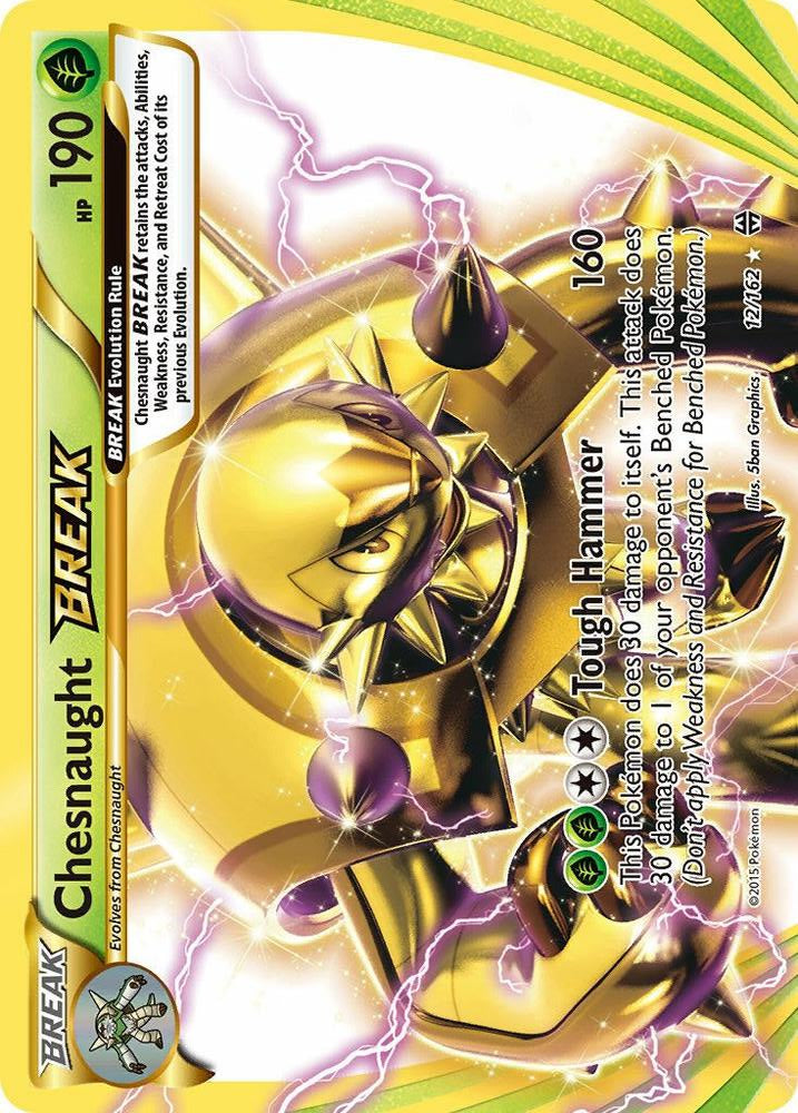 Chesnaught BREAK 12/162 (XY - BREAKthrough)  - Holofoil | Good Games Morley