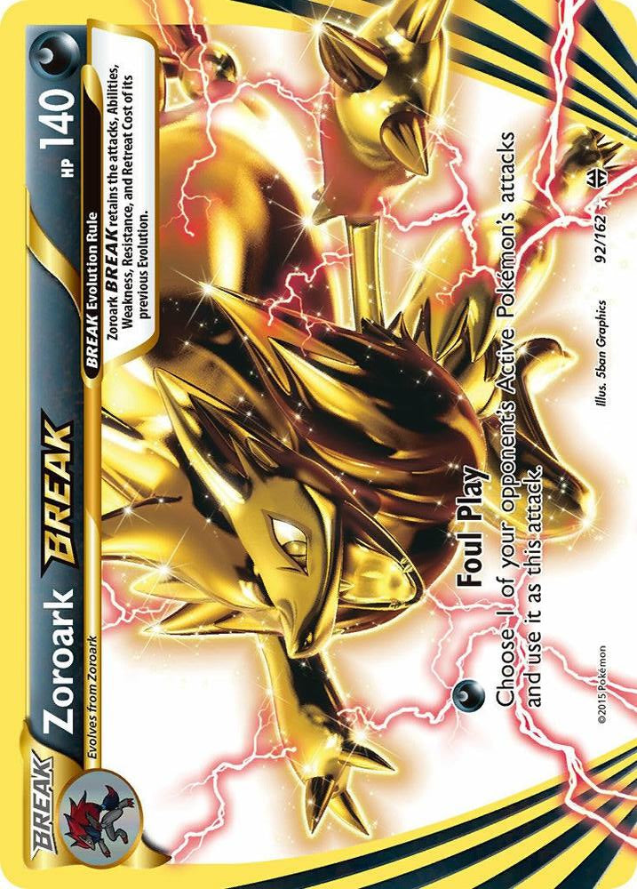 Zoroark BREAK 92/162 (XY - BREAKthrough)  - Holofoil | Good Games Morley