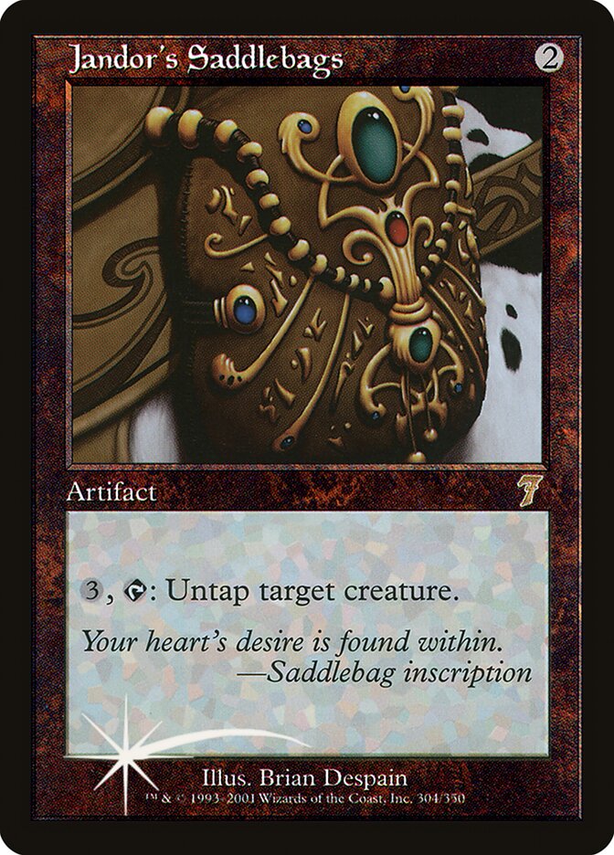 Jandor's Saddlebags 304★/350 (7th Edition)  - Foil | Good Games Morley