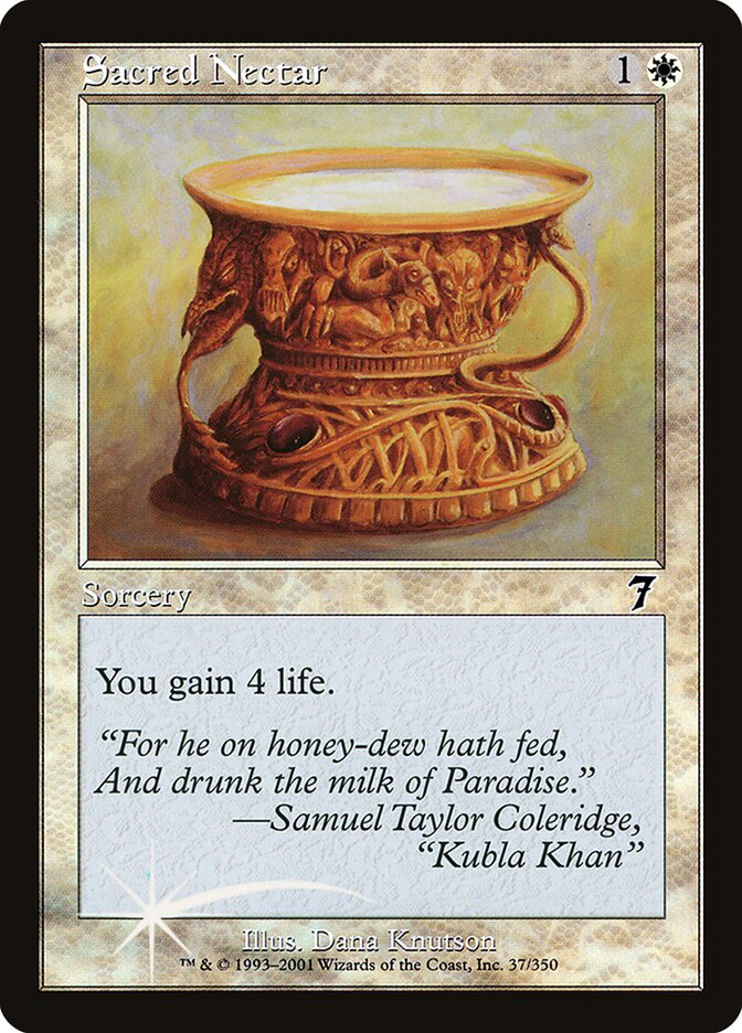 Sacred Nectar 37★/350 (7th Edition)  - Foil | Good Games Morley