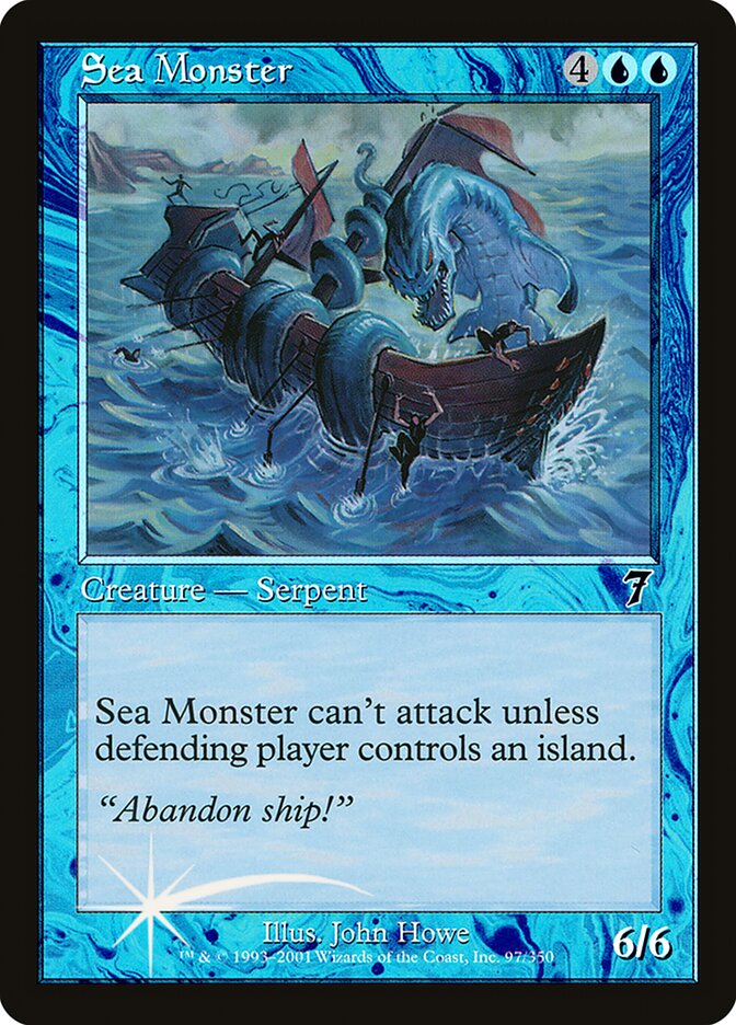 Sea Monster 97★/350 (7th Edition)  - Foil | Good Games Morley