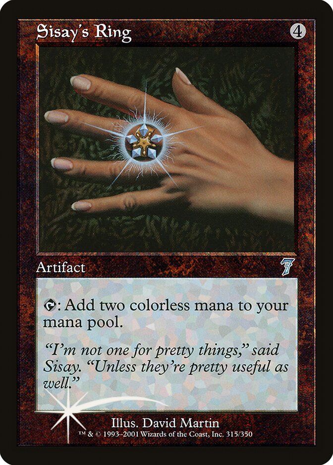 Sisay's Ring 315 (7th Edition)  - Foil | Good Games Morley