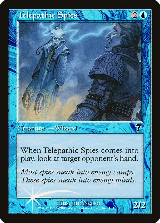 Telepathic Spies 101★/350 (7th Edition)  - Foil | Good Games Morley