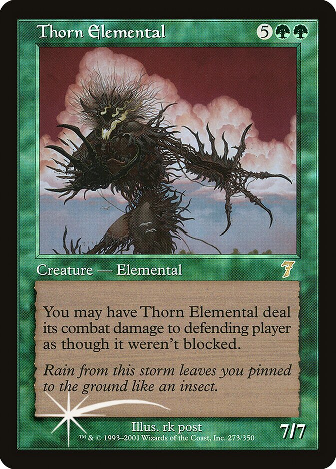 Thorn Elemental 273★/350 (7th Edition)  - Foil | Good Games Morley