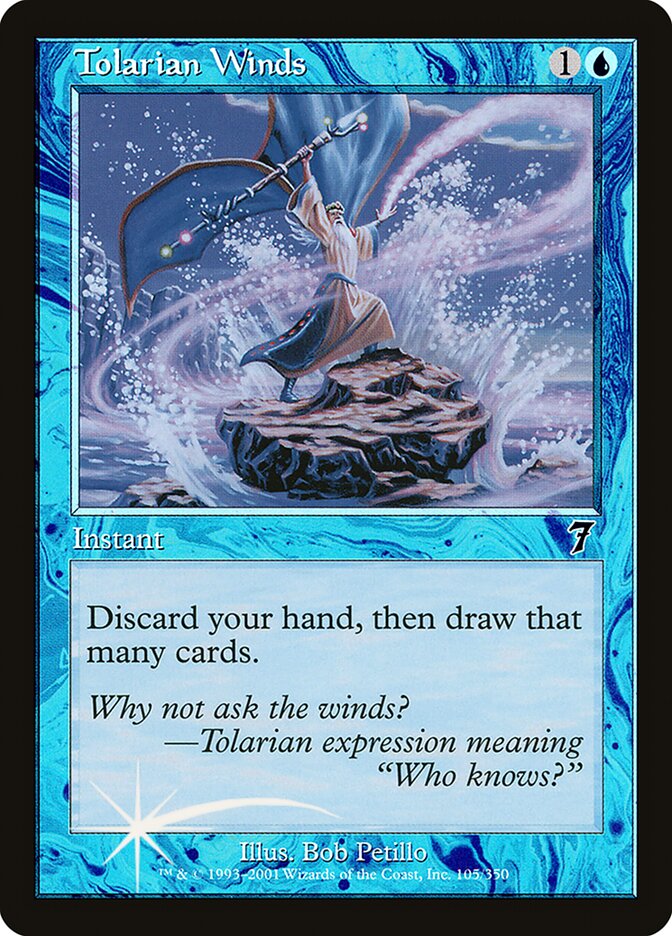 Tolarian Winds 105 (7th Edition)  - Foil | Good Games Morley