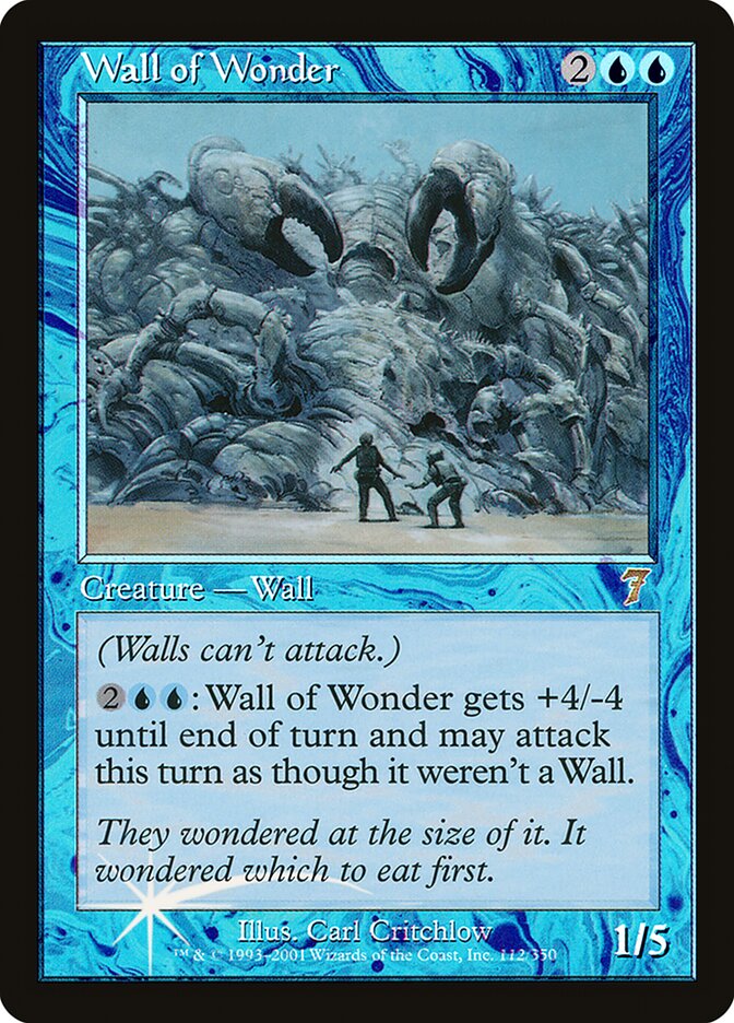 Wall of Wonder 112★/350 (7th Edition)  - Foil | Good Games Morley