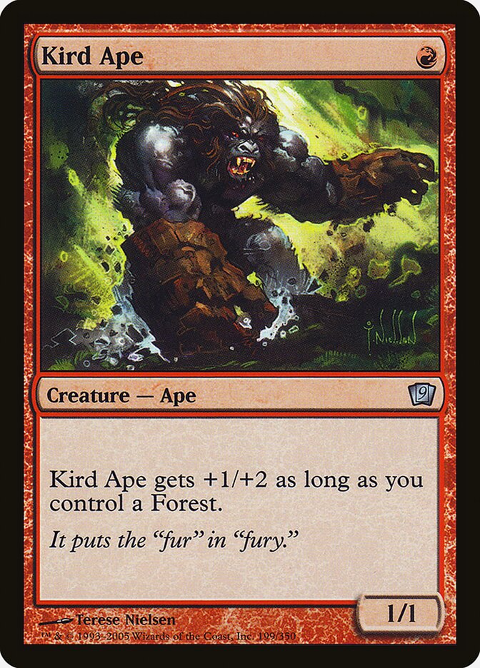 Kird Ape 199★/350 (9th Edition)  - Foil | Good Games Morley