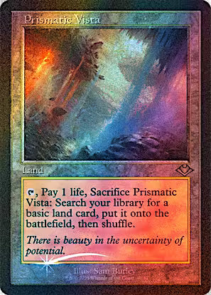 Prismatic Vista 40 (Modern Horizons)  - Retro Etched Foil | Good Games Morley