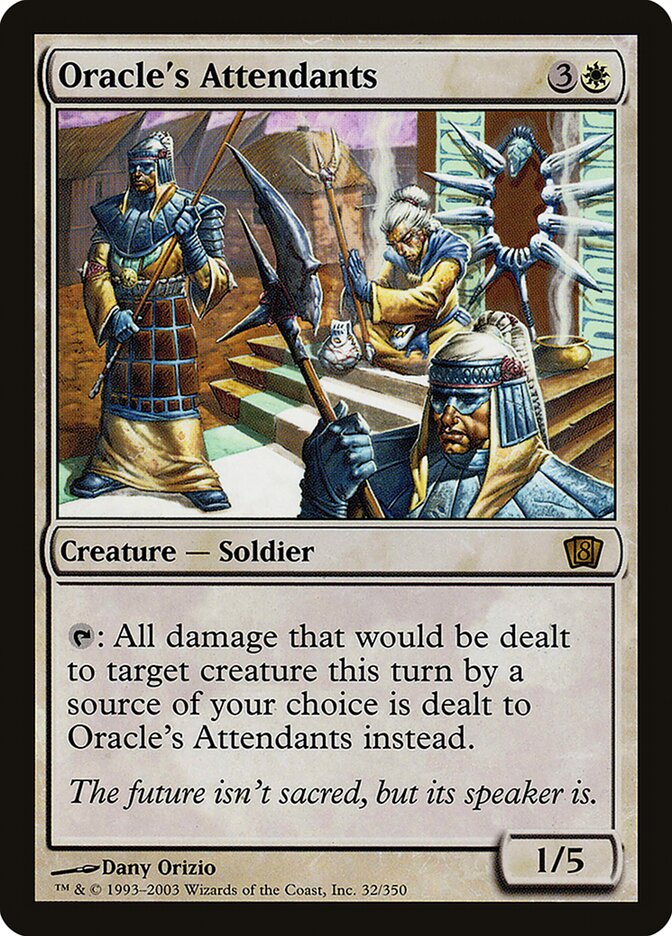 Oracle's Attendants 32★/350 (8th Edition)  - Foil | Good Games Morley