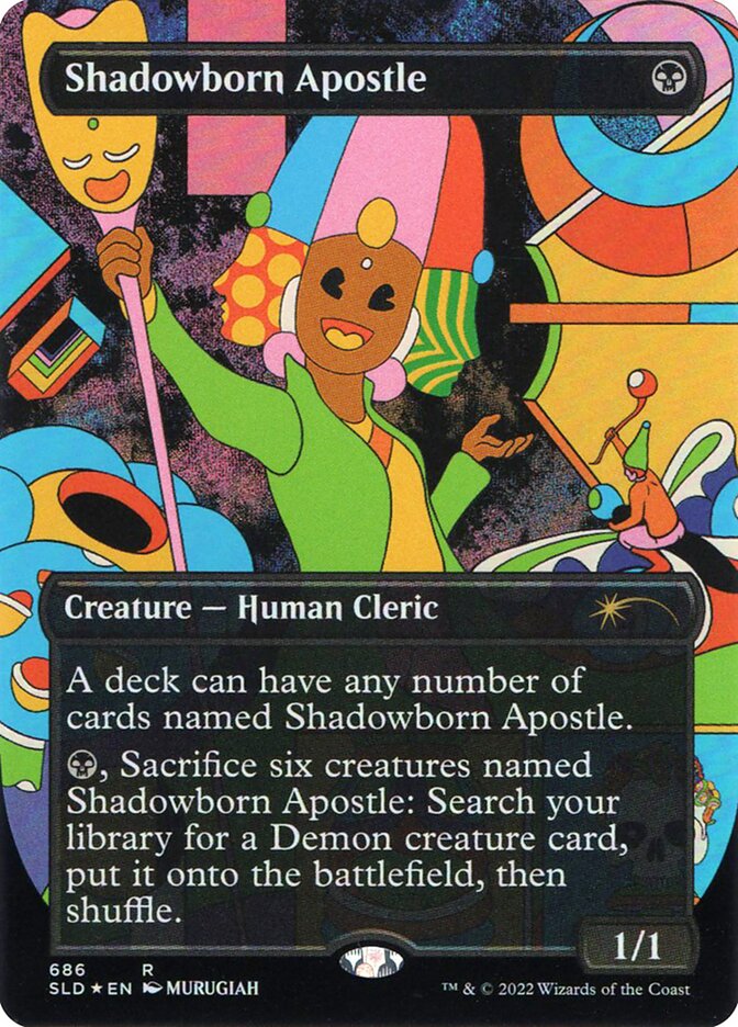 Shadowborn Apostle 686/1 (Secret Lair Drop Series)  - Borderless Foil | Good Games Morley