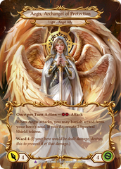 Figment of Protection // Aegis, Archangel of Protection (Marvel) [DTD007] (Dusk Till Dawn)  Cold Foil | Good Games Morley