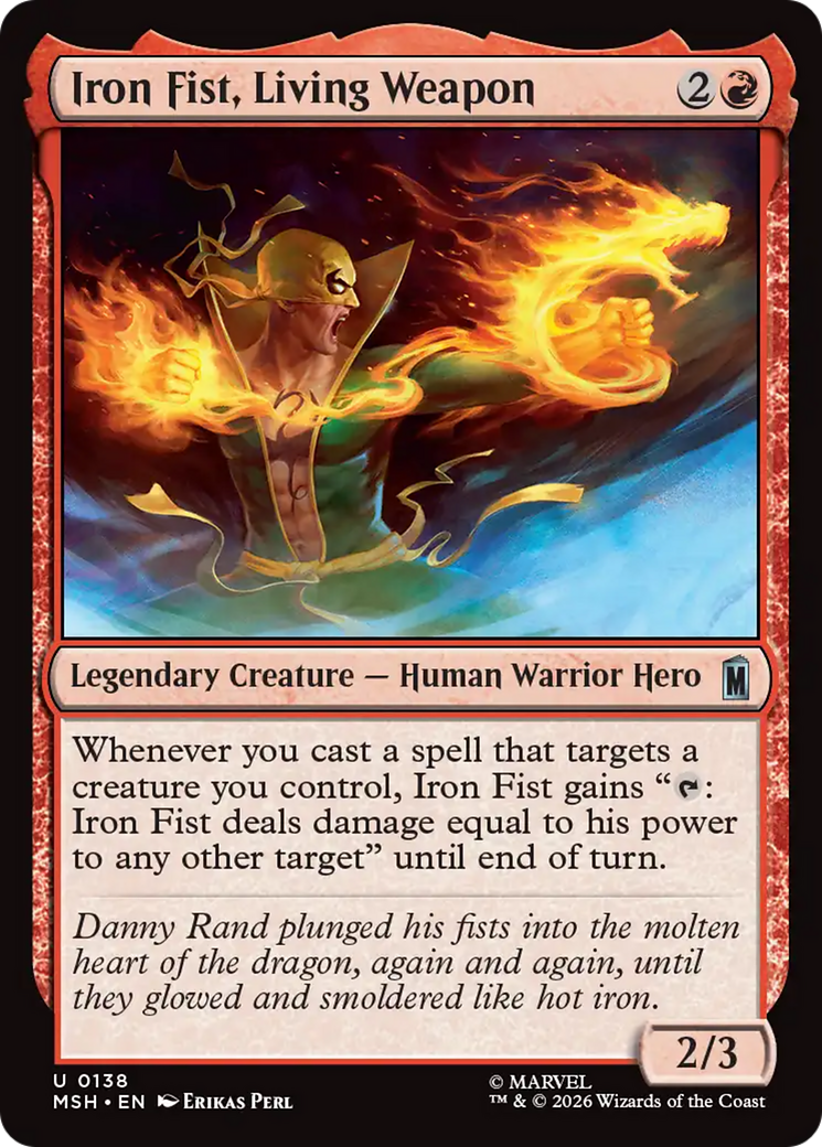 Iron Fist, Living Weapon [Marvel Super Heroes] | Good Games Morley