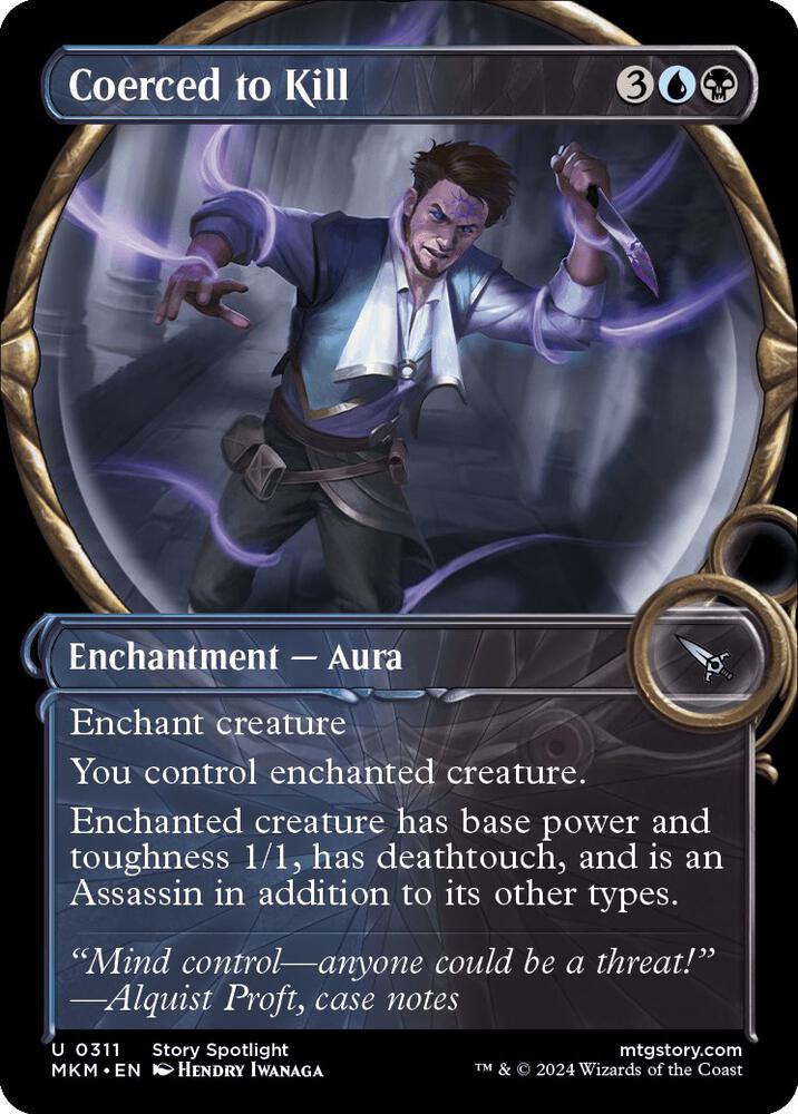 Coerced to Kill 311/286 (Murders at Karlov Manor)  - Showcase Foil | Good Games Morley