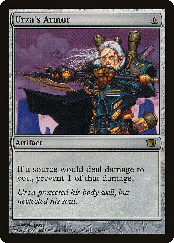 Urza's Armor 318★/350 (8th Edition)  - Foil | Good Games Morley