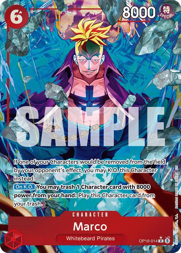 Marco OP16-014 (The Time of Battle)  - Alternate Art Foil | Good Games Morley