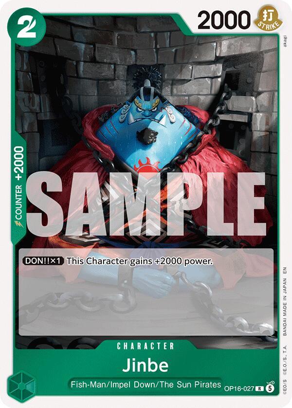 Jinbe OP16-027 (The Time of Battle)  - Foil | Good Games Morley