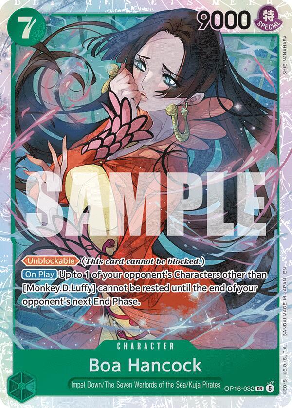 Boa Hancock OP16-032 (The Time of Battle)  - Foil | Good Games Morley