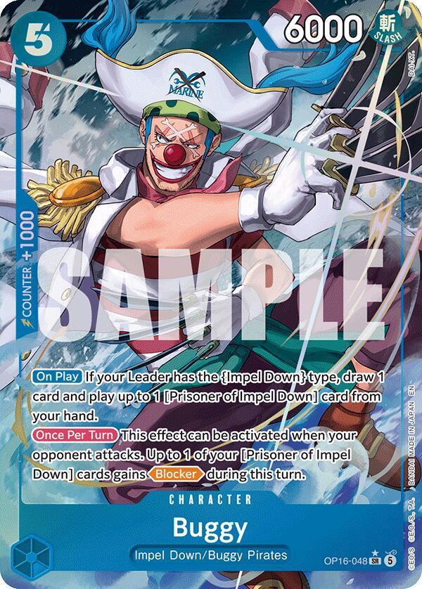 Buggy OP16-048 (The Time of Battle)  - Alternate Art Foil | Good Games Morley