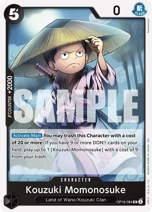 Kouzuki Momonosuke OP16-084 (The Time of Battle)  | Good Games Morley
