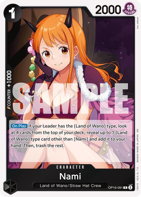 Nami OP16-091 (The Time of Battle)  - Foil | Good Games Morley