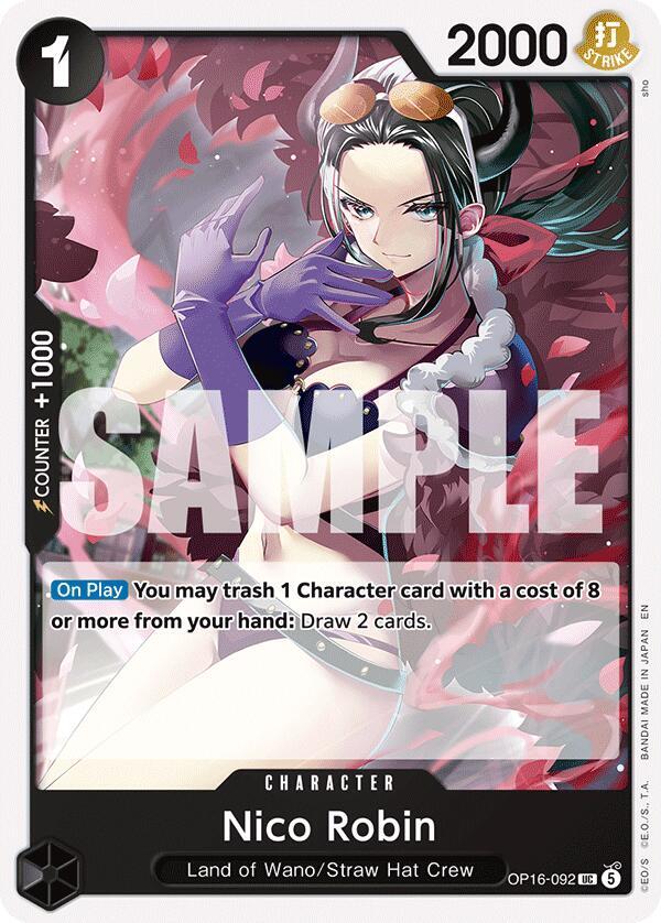 Nico Robin OP16-092 (The Time of Battle)  | Good Games Morley