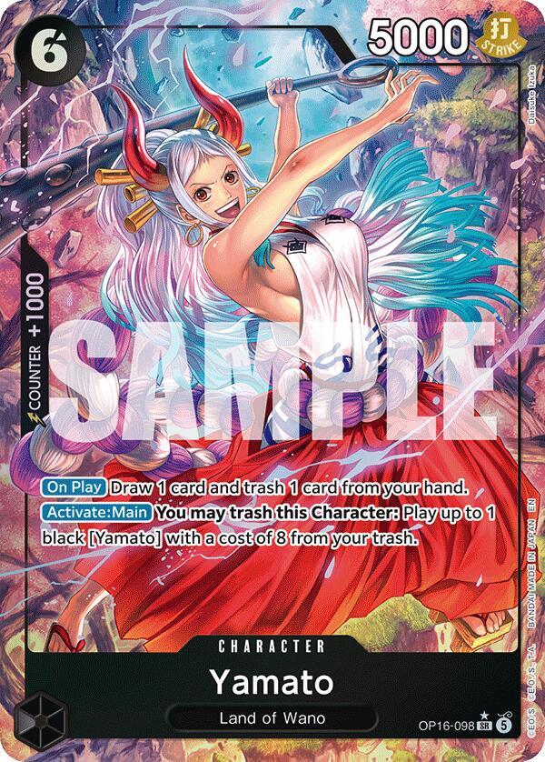 Yamato OP16-098 (The Time of Battle)  - Alternate Art Foil | Good Games Morley