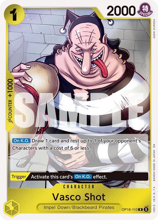 Vasco Shot OP16-110 (The Time of Battle)  - Foil | Good Games Morley